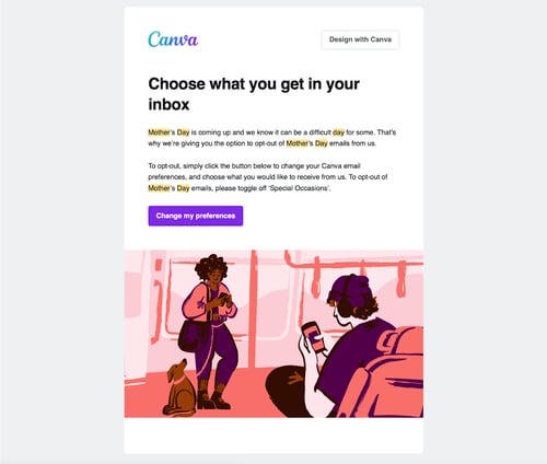 Canva Email